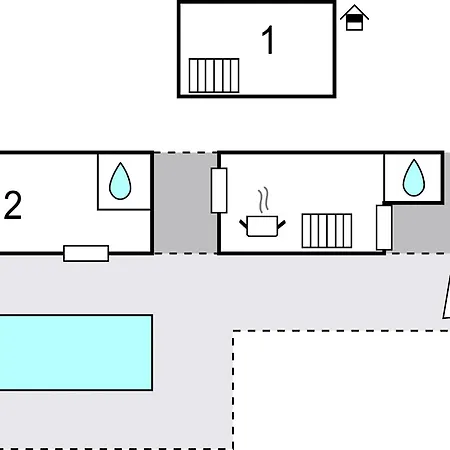 Prázdninový dům 2 Bedroom Pet Friendly In *